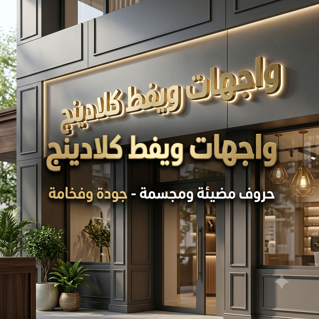 يفط وواجهات وحروف