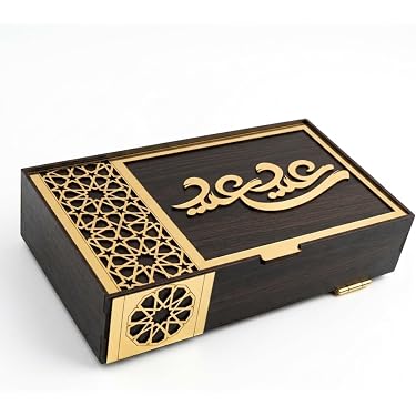 علبة خشبية محفورة بالاسم🎁✨