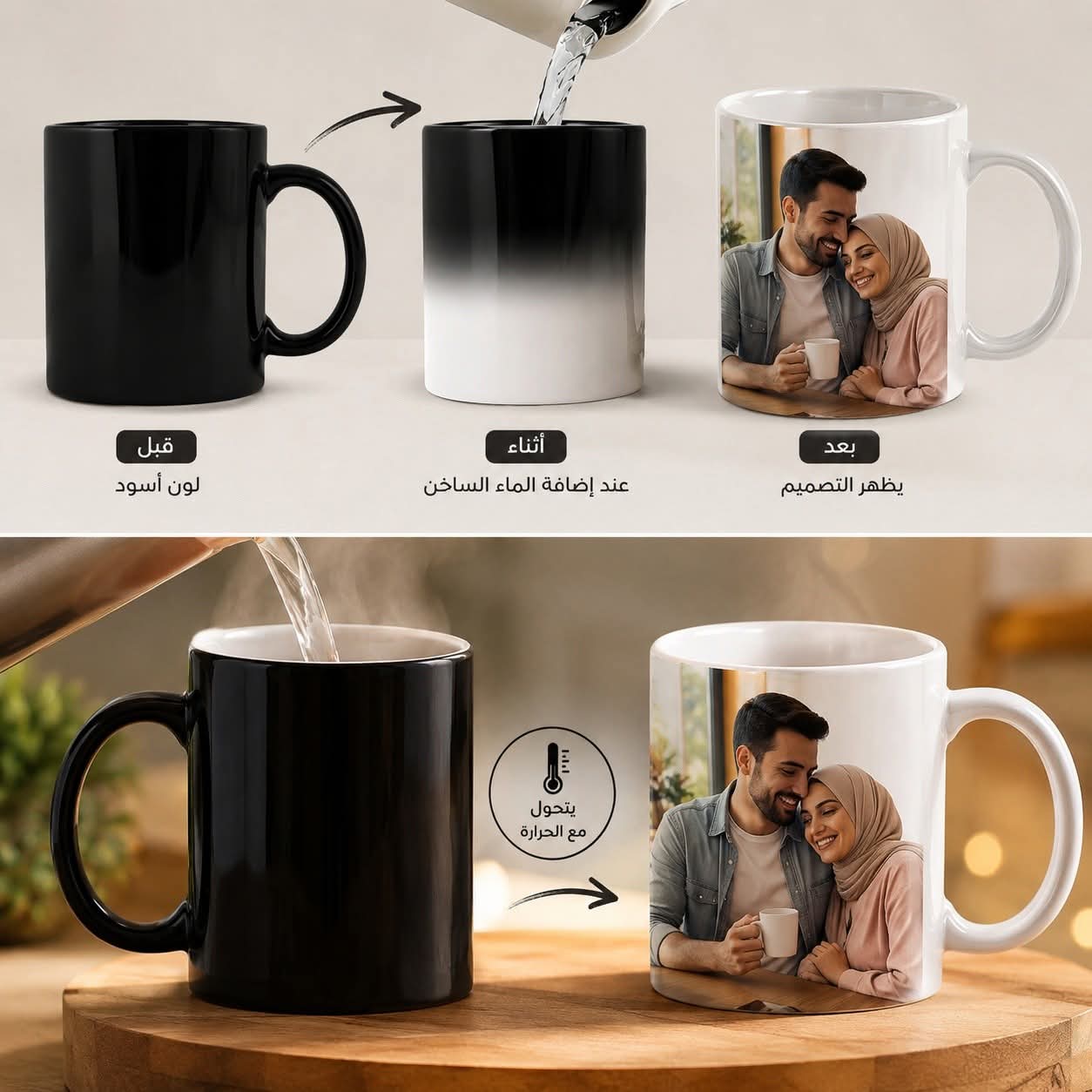 المج السحري ☕Magic Mug